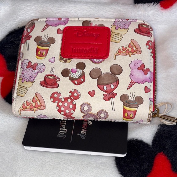 Disney loungefly Mickey and Minnie treats Backpack and Wallet Set - Picture 2 of 7